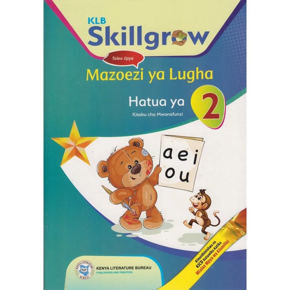 KLB Skillgrow Mazoezi ya Lugha Hatua PP2 (Rtd)